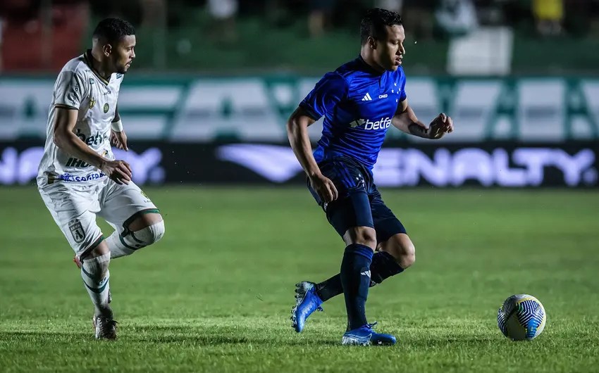 Sousa eliminou o Cruzeiro na primeira fase da Copa do Brasil, na Paraíba (Foto: Gustavo Aleixo/Cruzeiro)
