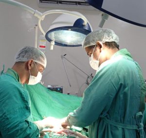 Boa parte das cirurgias foi oncológica com 15 casos