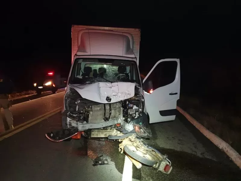 Motociclista morre em acidente na BR-230 entre Patos e São Mamede (Foto: Reprodução / TV Correio)