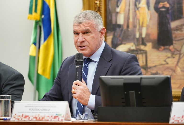Rogério Greco defendeu a ressocialização dos presos pelo trabalho - (Foto: Pablo Valadares/Câmara dos Deputados)