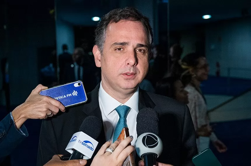 Pacheco se manifestou por meio de nota sobre uso da Abin pelo governo Bolsonaro (imagem de arquivo) Pedro Gontijo /Senado Federal› Fonte: Agência Senado