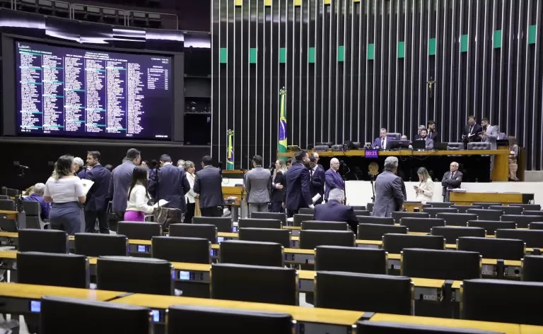 Sessão Deliberativa da Câmara dos Deputados Fonte: Agência Câmara de Notícias