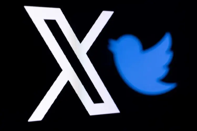 Rede social X (antigo Twitter): plataforma é suspensa no Brasil (AFP/AFP Photo)