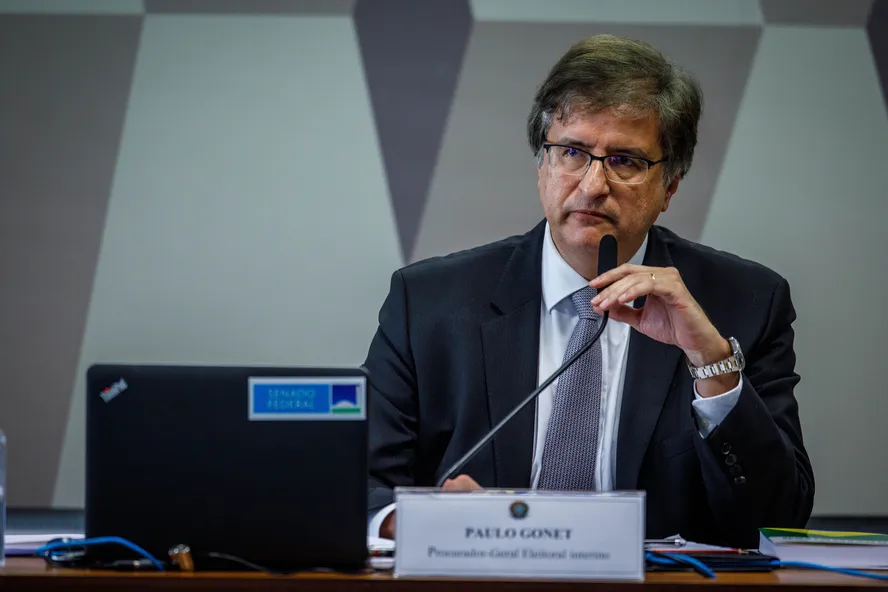 Sabatina no Senado Federal de Flávio Dino para o STF e Paulo Gonet para PGR — Foto: Brenno Carvalho / Agência O Globo
