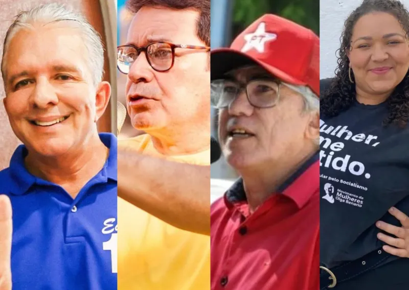 Nabor Wanderley, Ramonilson Alves, Professor Edileudo e Aline Leite