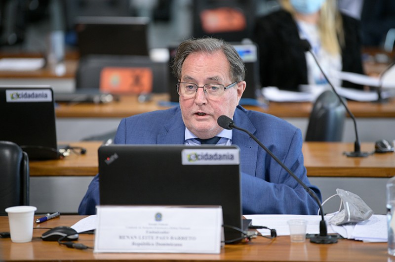 Renan Leite Paes Barreto foi sabatinado na Comissão de Relações Exteriores em dezembro do ano passado - Pedro França/Agência Senado