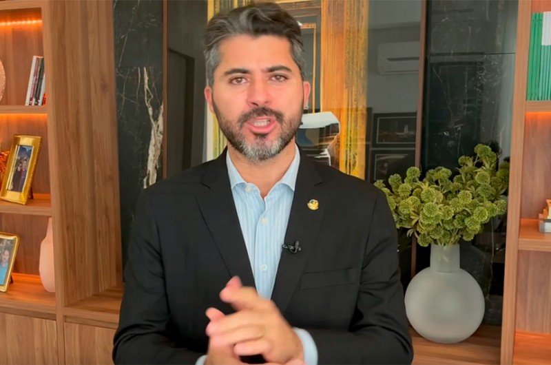 Para o senador Marcos Rogério (DEM-RO), há a união de atores políticos para enfraquecer e desestabilizar o atual governo. - Reprodução Tv Senado