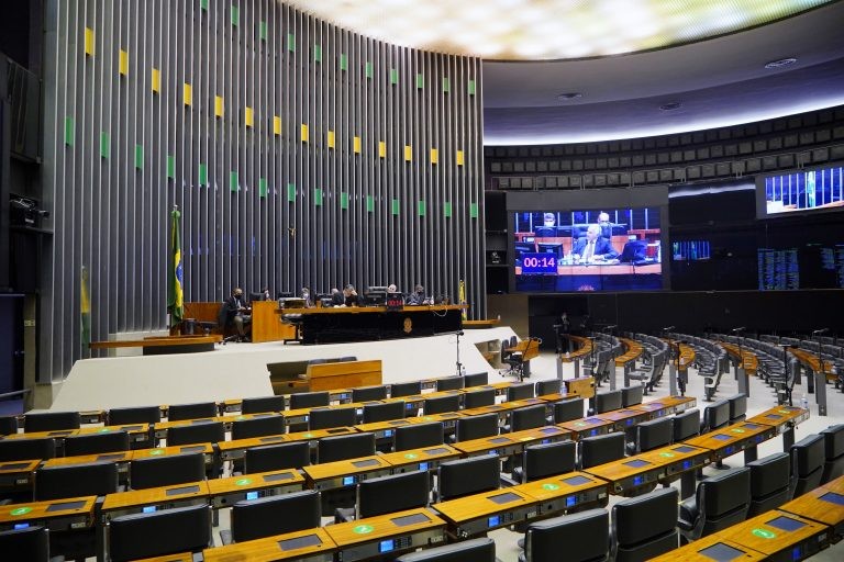 Sessão do Plenário da Câmara dos Deputados - (Foto: Pablo Valadares/Câmara dos Deputados)