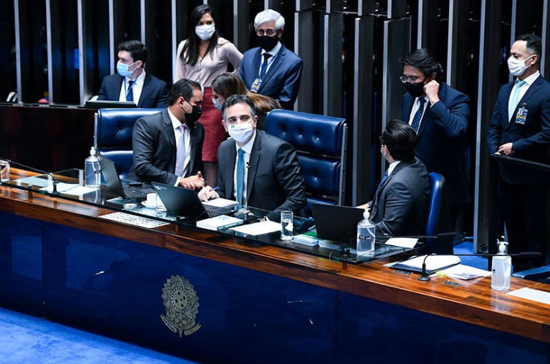 O esforço concentrado para a votação de autoridades foi convocado pelo presidente do Senado, Rodrigo Pacheco - Marcos Oliveira/Agência Senado
