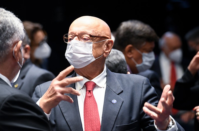 O senador Esperidião Amin (PP-SC) foi o relator da indicação para a ANTT - Jefferson Rudy/Agência Senado