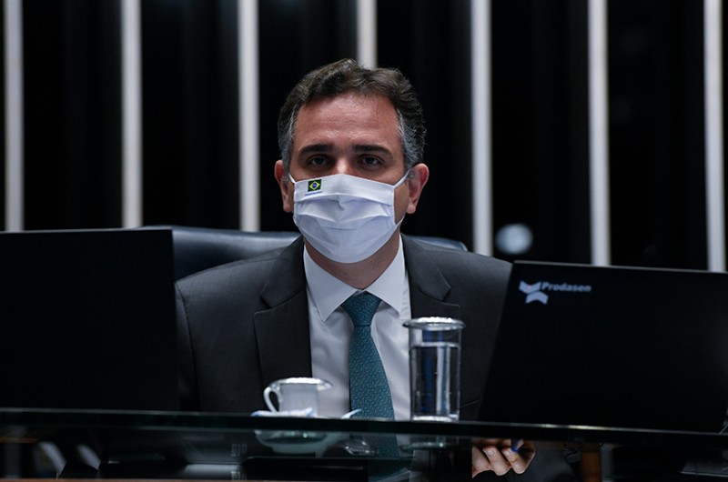 Rodrigo Pacheco preside sessão do Plenário na quarta-feira - Jefferson Rudy/Agência Senado