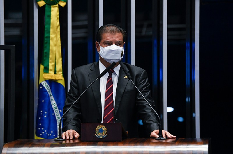 O senador Nelsinho Trad (PSD-MS) foi o relator da indicação de Romison Rodrigues Mota - Jefferson Rudy/Agência Senado