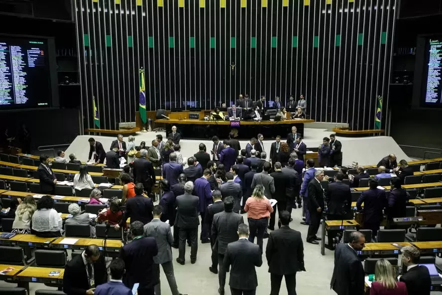  O plenário da Câmara dos Deputados — Foto: Brenno Carvalho / Agência O Globo