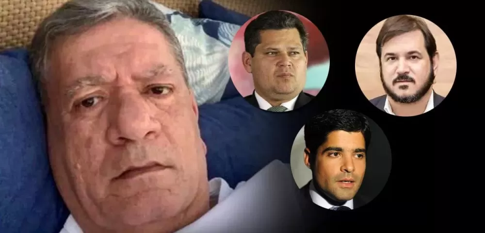 Marcos Moura, Davi Alcolumbre, Antônio Rueda e ACM Neto (Foto: Divulgação)