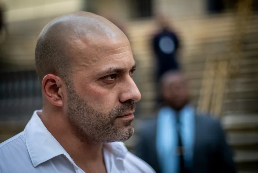 O ex-deputado Daniel Silveira, durante entrevista — Foto: -Brenno Carvalho/Agência O Globo/01-07-2023