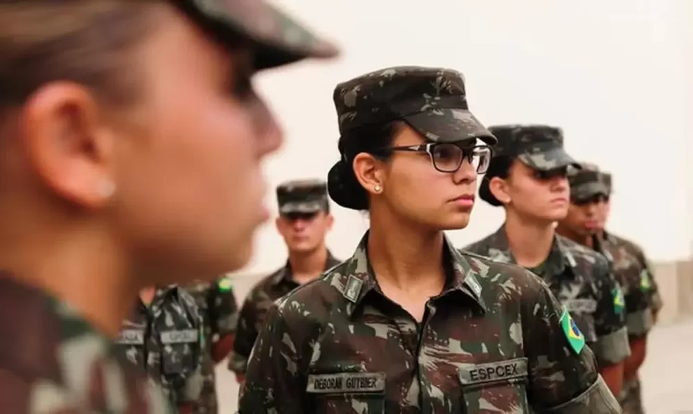 Atualmente, 37 mil mulheres fazem parte das Forças Armadas (Imagem: Divulgação/Exército Brasileiro/Arquivo)