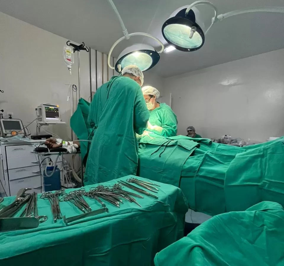 Primeiro final de semana de 2025 no Hospital de Patos ficou marcado pela realização de 22 cirurgias