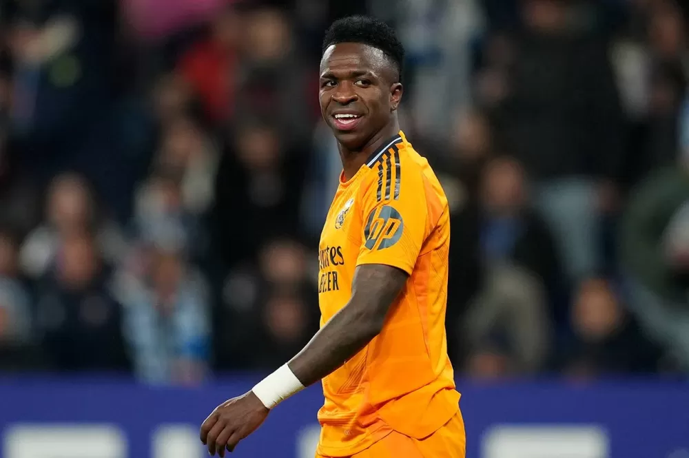 Vini Jr, atacante do Real Madrid - Alex Caparros/Getty Images