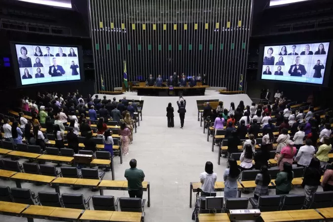 Câmara pode ter mais 14 deputados. Presidente da Casa quer fazer proposta tramitar depois do carnaval - (crédito: Kayo Magalhaes/Câmara dos Deputados)