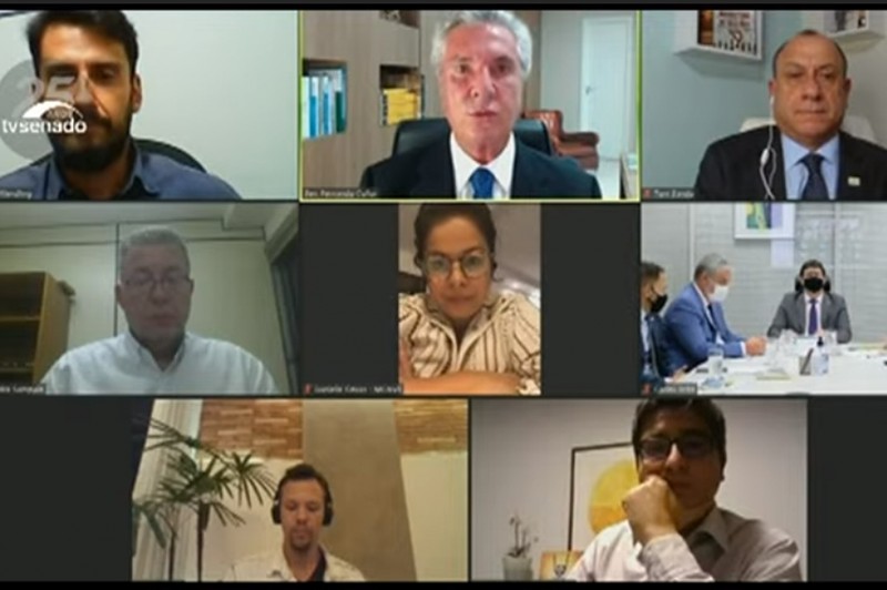 O encontro remoto desta segunda-feira foi o quarto do ciclo de debates promovido pela Comissão de Desenvolvimento Regional e Turismo do Senado (CDR) - Reprodução/TV Senado