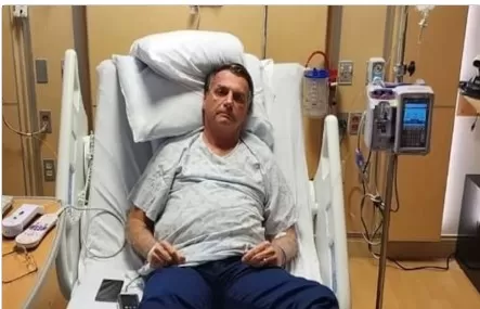 Bolsonaro é operado em Brasília por obstrução intestinal Reprodução