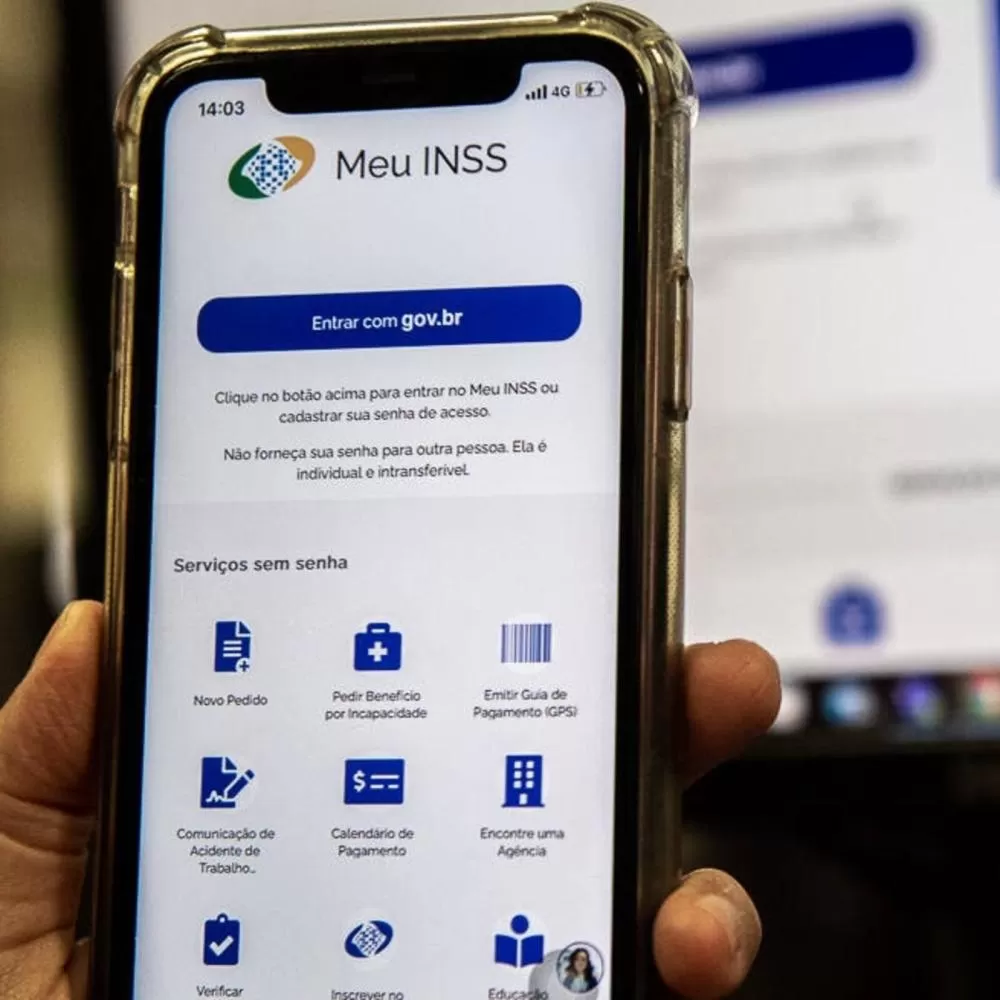 Aplicativo Meu INSS tem informações aos segurados Edu Garcia/04.09.2023/EDU GARCIA/R7 - 04.09.2023