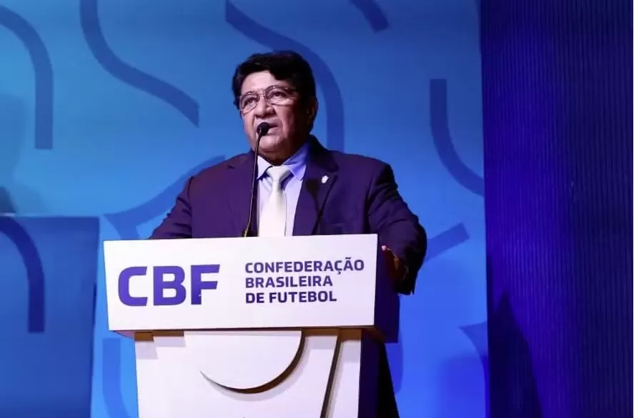 Ednaldo Rodrigues foi afastado da presidência da CBF — Foto: Divulgação/CBF