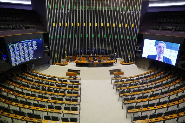 Sessão do Plenário da Câmara dos Deputados - (Foto: Pablo Valadares/Câmara dos Deputados)