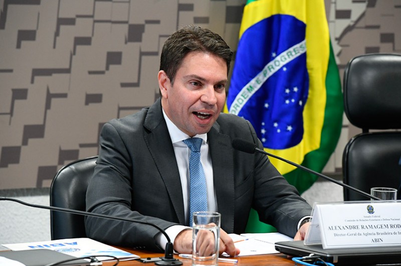 Alexandre Ramagem é diretor da Abin - Marcos Oliveira/Agência Senado