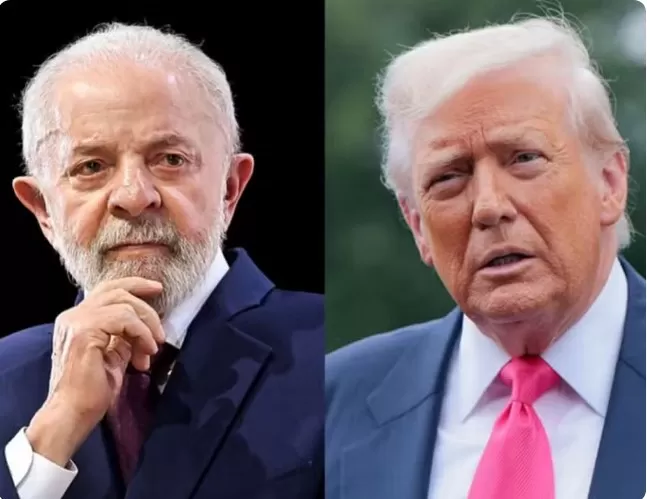 Lula e Donald Trump — Foto: Getty Images via BBC