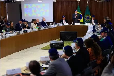 Presidente Lula durante reunião com os ministros WILTON JUNIOR/ESTADÃO CONTEÚDO - 26.08.2025