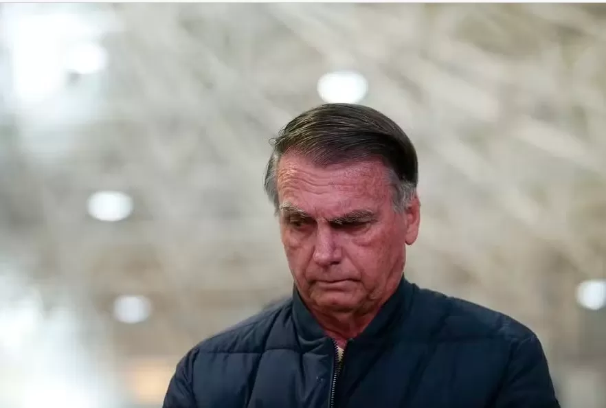 O ex-presidente Jair Bolsonaro — Foto: Cristiano Mariz