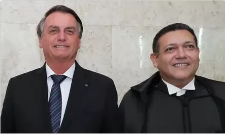 Em 2023, Nunes Marques votou contra a inelegibilidade de Bolsonaro no TSE Isac Nóbrega/Presidência - 16.12.2021
