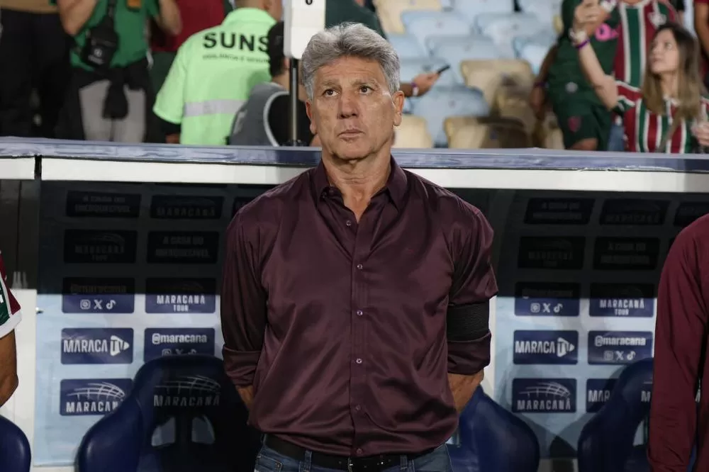 Renato Gaúcho não é mais técnico do Fluminense - LUCAS MERÇON/FLUMINENSE FC