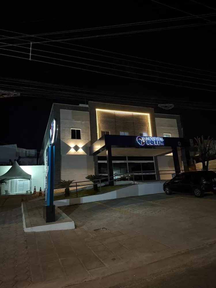 Recentemente o Hospital do Bem passou por uma reforma e ganhou uma nova fachada