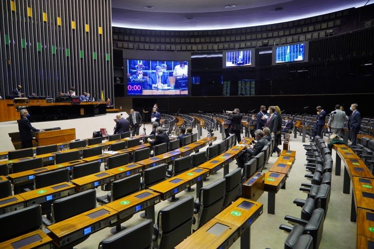 Sessão do Plenário da Câmara dos Deputados - (Foto: Pablo Valadares/Câmara dos Deputados)
