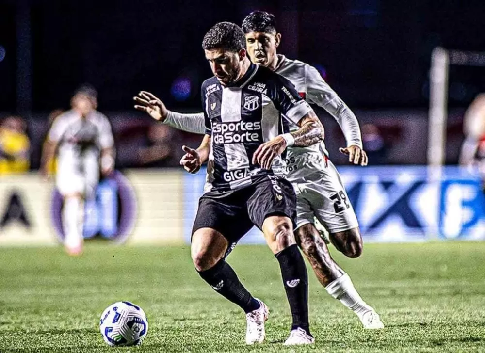 São Paulo teve um jogo complicado no Morumbis – Foto: Felipe Santos/Ceará SC