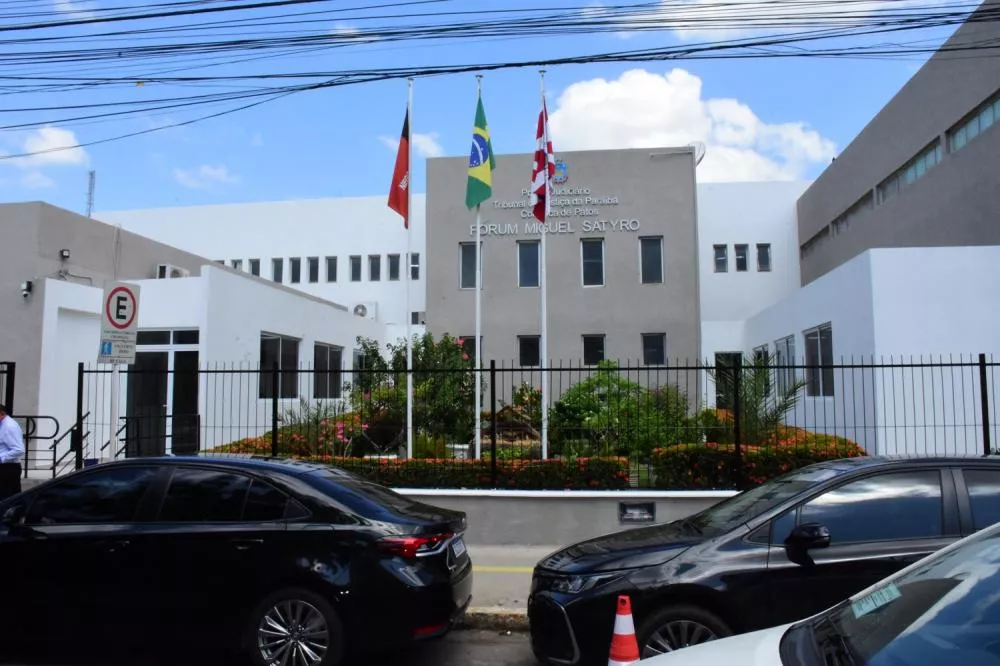 Fórum Miguel Sátyro, em Patos. Foto Divulgação
