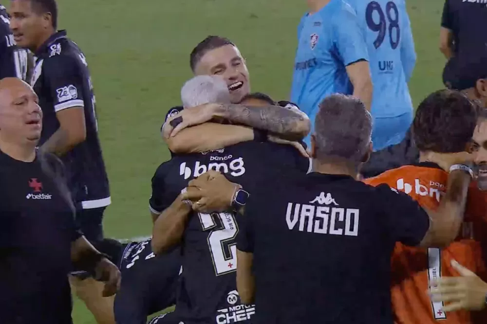 Vacaínos vibram após a conquista da vaga à final da Copa do Brasil - Foto: Reprodução / SporTV