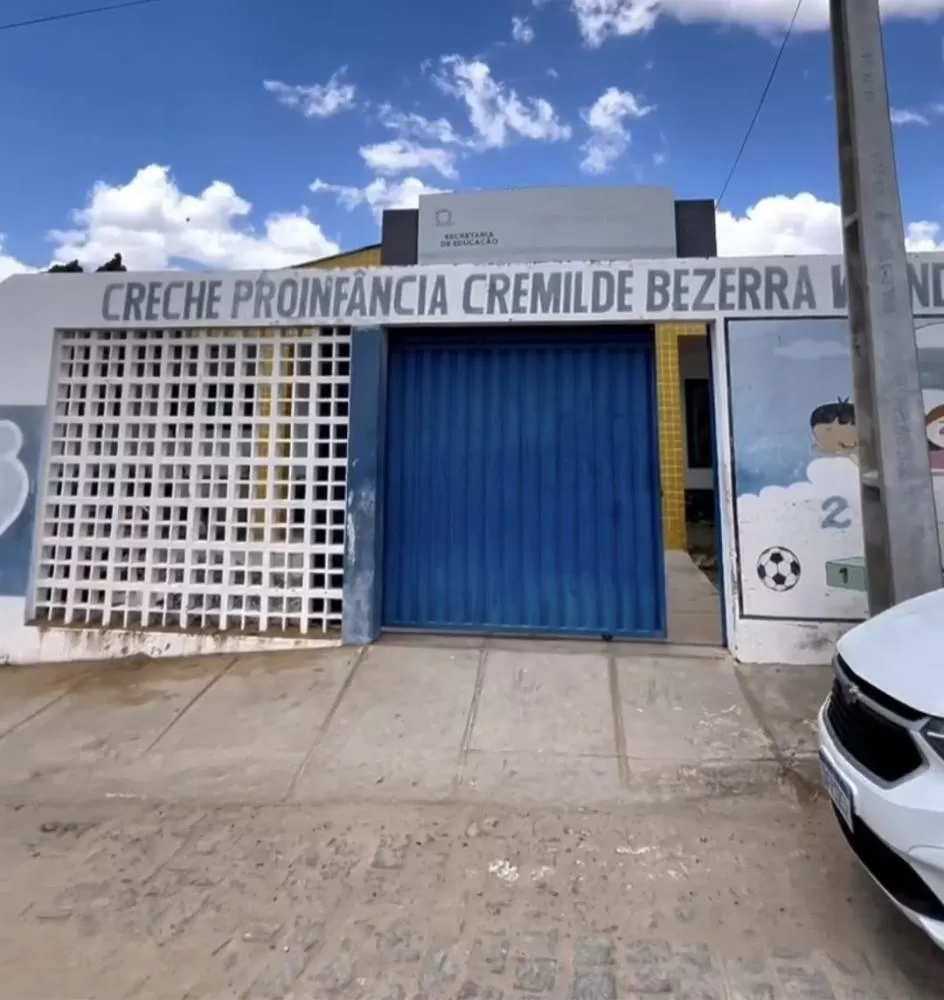 “Canteiro de obras: Ampliação da Creche Cremilde Wanderley, no bairro Mutirão, faz parte do pacote de investimentos da Prefeitura de Patos para o fortalecimento da Educação Infantil em 2026.”