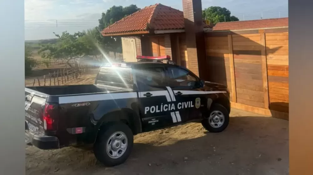 Operação da Polícia Civil prendeu principal investigado por roubo de cargas em Patos. Influenciadora foi alvo de mandado de busca e apreensão - Foto: divulgação/Polícia Civil
