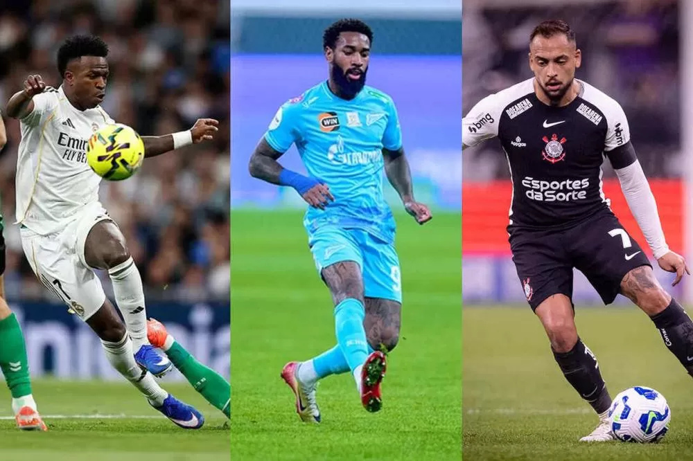 Mercado da bola segue bem ativo antes do início da temporada - Fotos: Divulgação / Real Madrid, Divulgação / Zenit e Rodrigo Coca / Ag. Corinthians