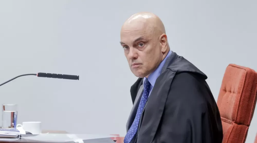 O ministro Alexandre de Moraes, do STF (Supremo Tribunal Federal) • Rosinei Coutinho/STF