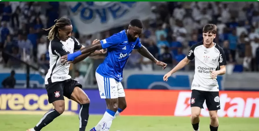 Cruzeiro x Corinthians, no Mineirão (Foto: Gustavo Aleixo/Cruzeiro