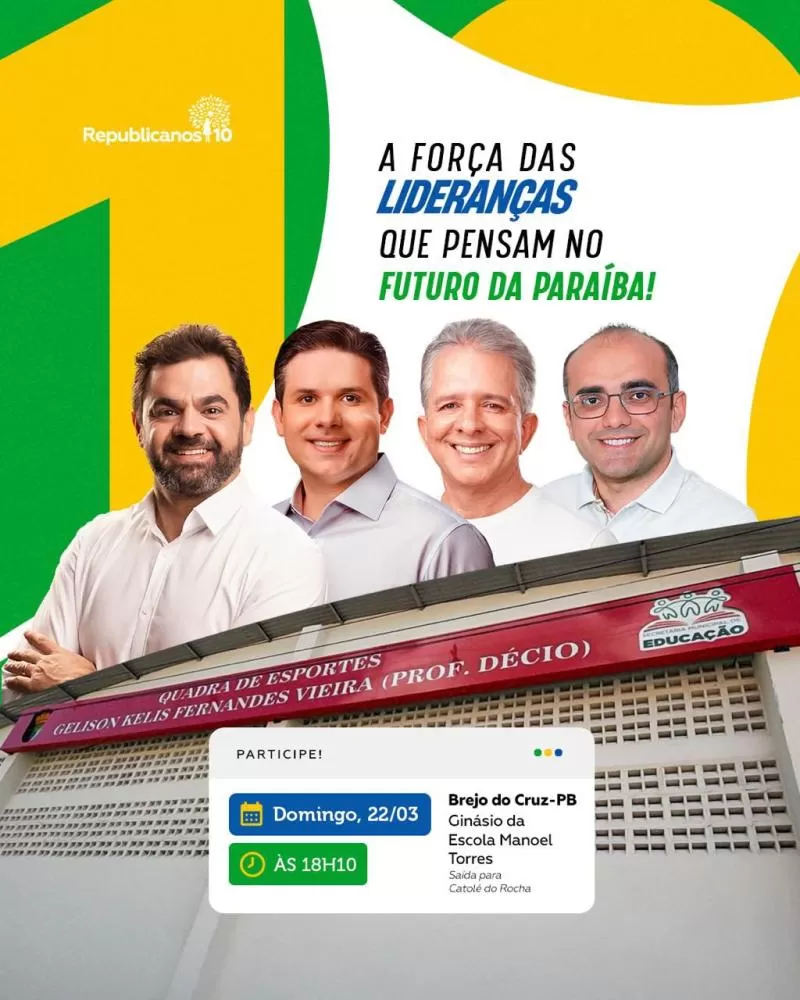 Em agenda no interior, Nabor lidera ato de filiação e fortalece base do Republicanos