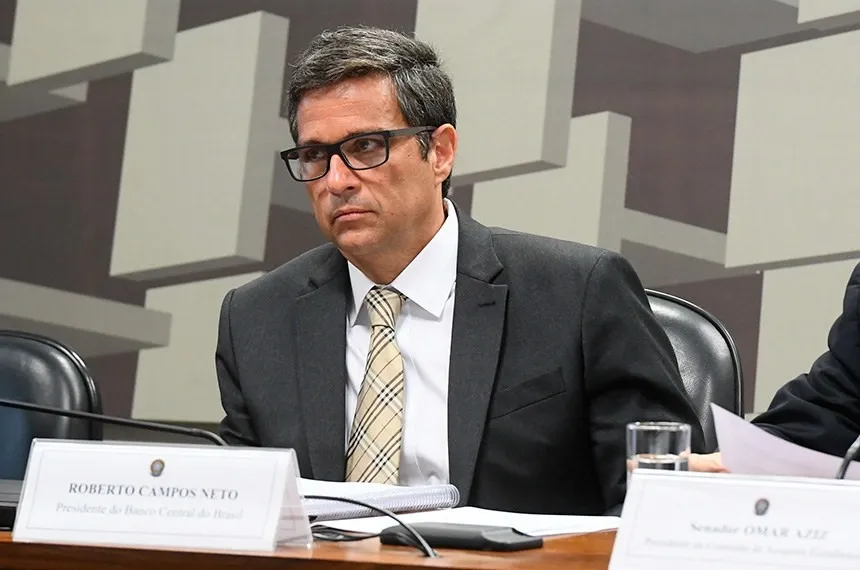 É a segunda tentativa da CPI de ouvir o ex-presidente do Banco Central Marcos Oliveira/Agência Senado Fonte: Agência Senado