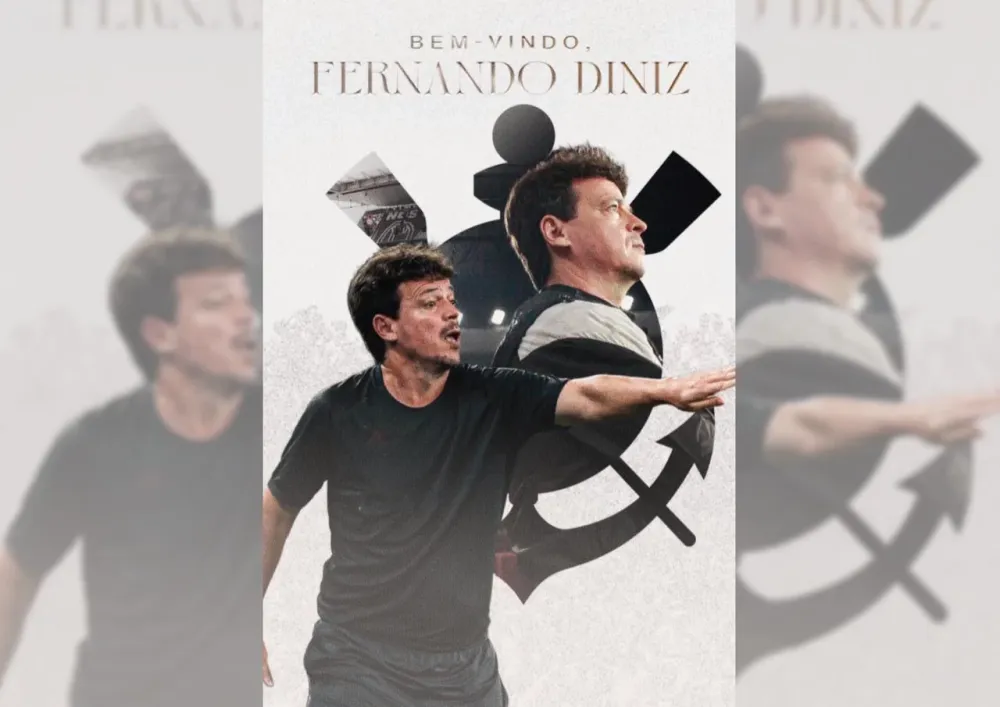 Fernando Diniz é o novo técnico do Corinthians - Foto: Reprodução