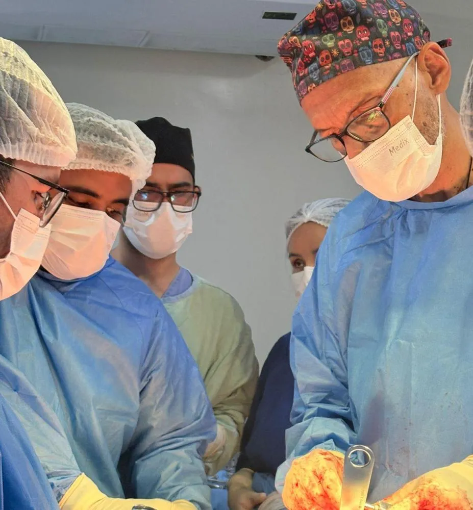 Uma das 28 cirurgias realizadas pelo hospital de Patos no feriadão