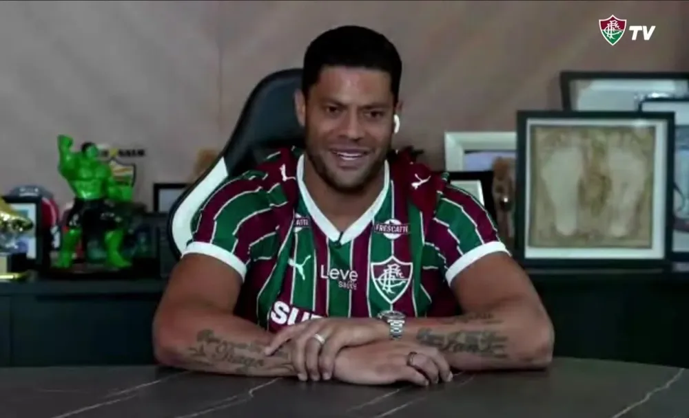 Atacante assinou com o Tricolor até final de 2027 - Foto: Reprodução / FluTV