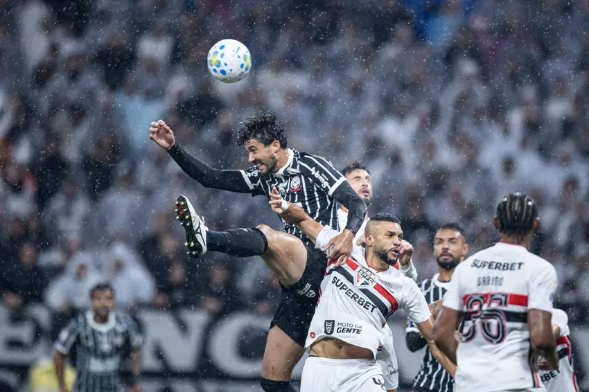 O Corinthians venceu o São Paulo neste domingo (10), pelo Brasileirão. (Foto: Jhony Inacio/Agencia Enquadrar/Folhapress)